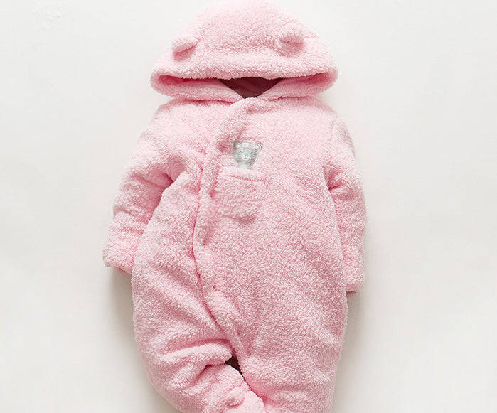 Combinaison d'hiver en coton pour bébé – Vêtement chaud et confortable