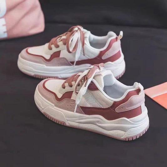 Sneakers basses en caoutchouc – style printanier