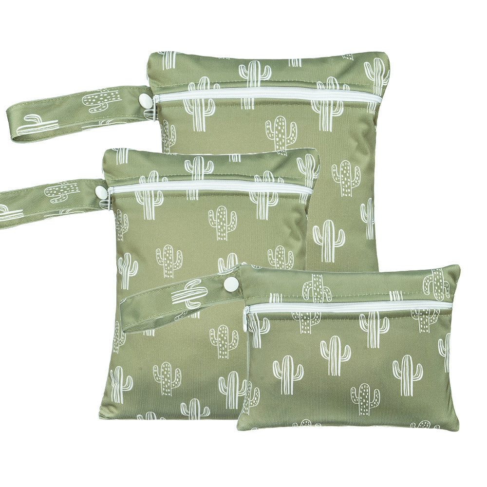 Lot de 3 Sacs de Rangement Imprimés pour Vêtements – Organisation Pratique et Élégante