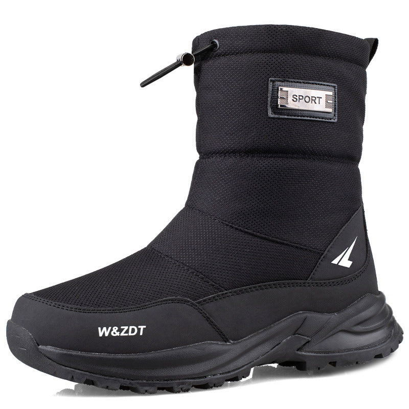 Bottes de Neige Imperméables et Antidérapantes pour Homme – Confort Hivernal