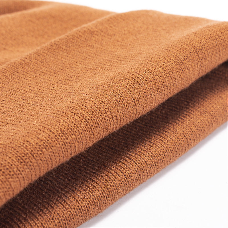 Bonnet uni en maille fine pour homme et femme – Style minimaliste et léger