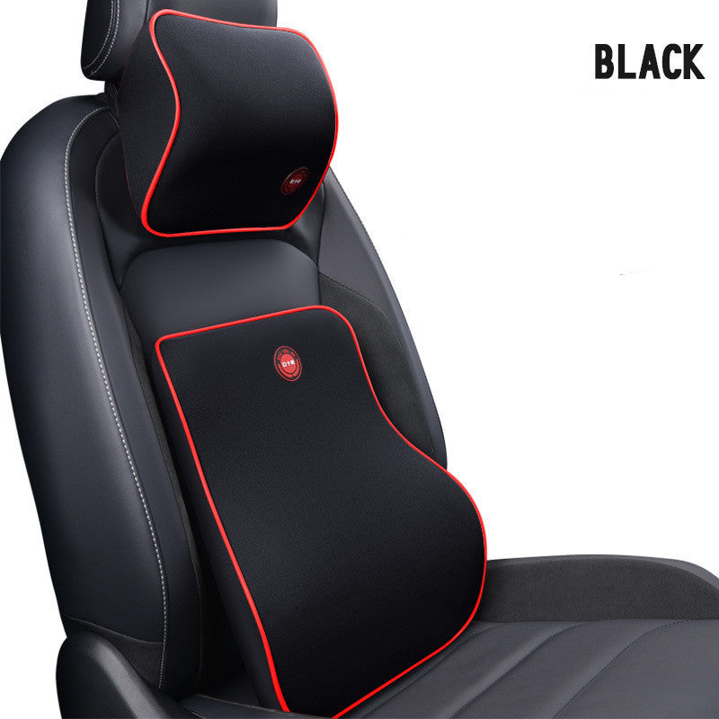 Support lombaire & appuie-tête voiture – Coussin mémoire de forme confort dos et nuque