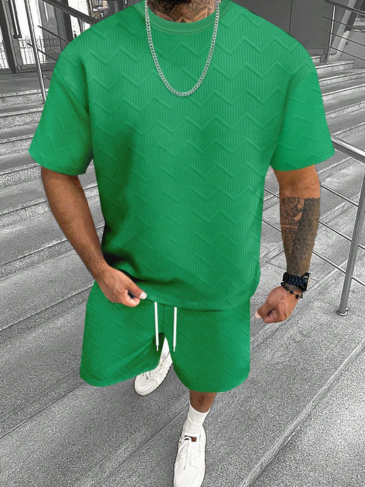 Ensemble homme manches courtes et shorts – Simple, confortable et léger