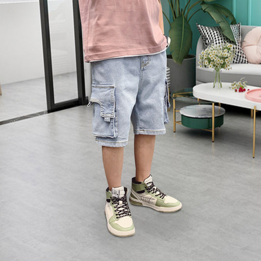 Short garçon style occidental léger pour l'été – Confort et tendance