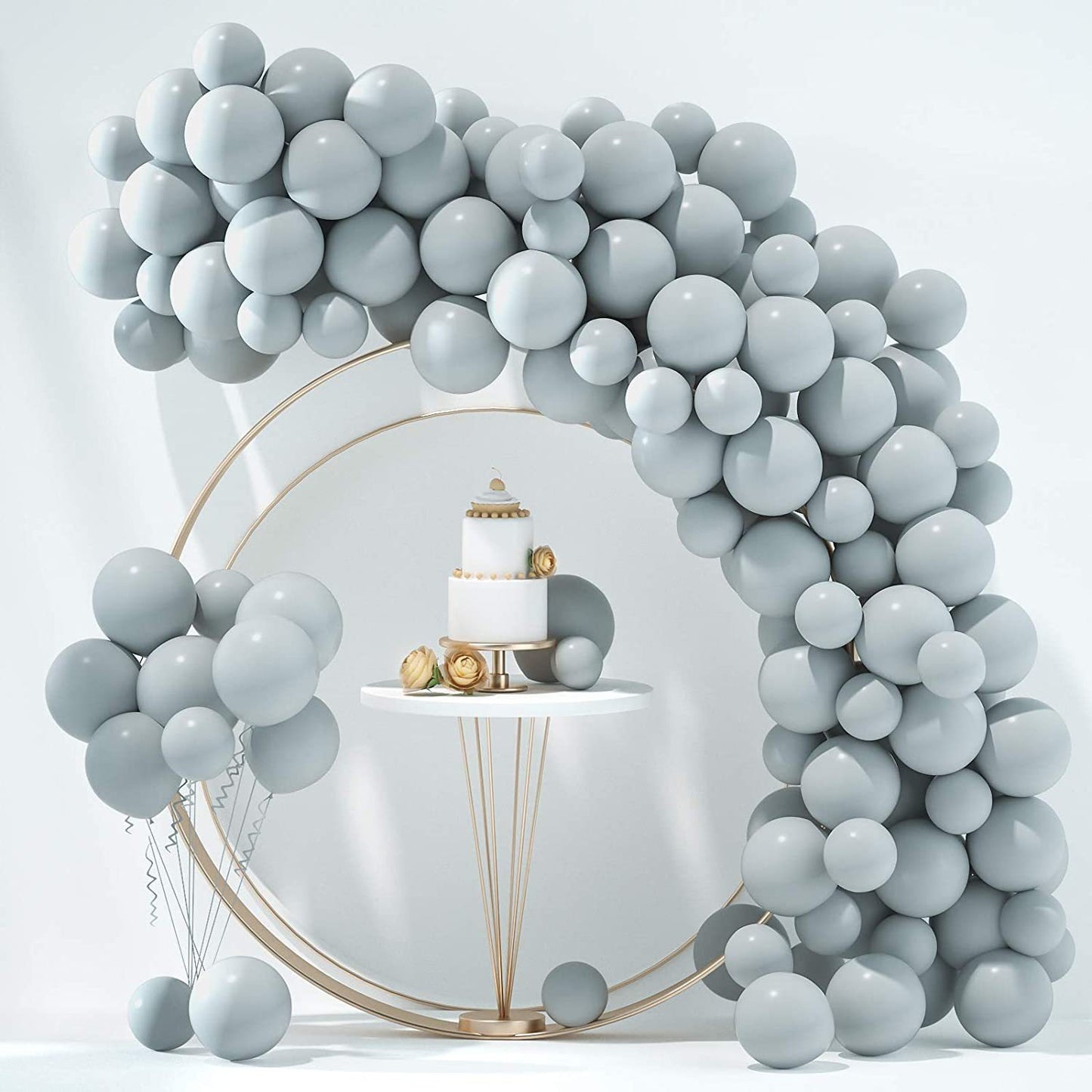 Kit de Ballons Latex Macaron avec Ballons Cheval Foil