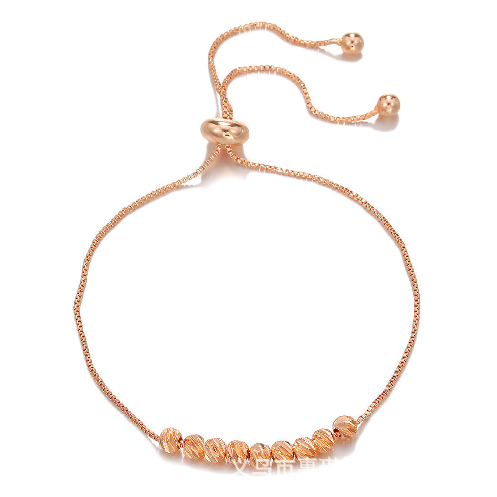 Bracelet à perles chanceuses – chaîne boîte 9 perles