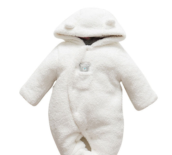 Combinaison d'hiver en coton pour bébé – Vêtement chaud et confortable