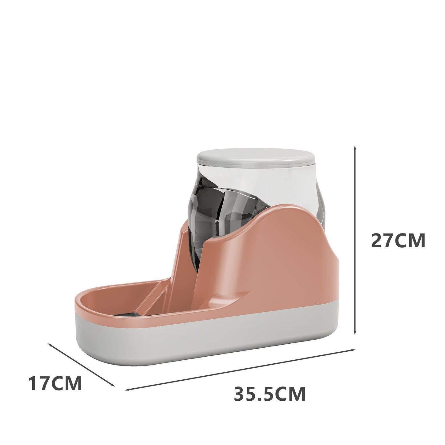 Distributeur d'Eau Automatique pour Chien et Chat – Système à Gravité, Grande Capacité, Facile à Nettoyer