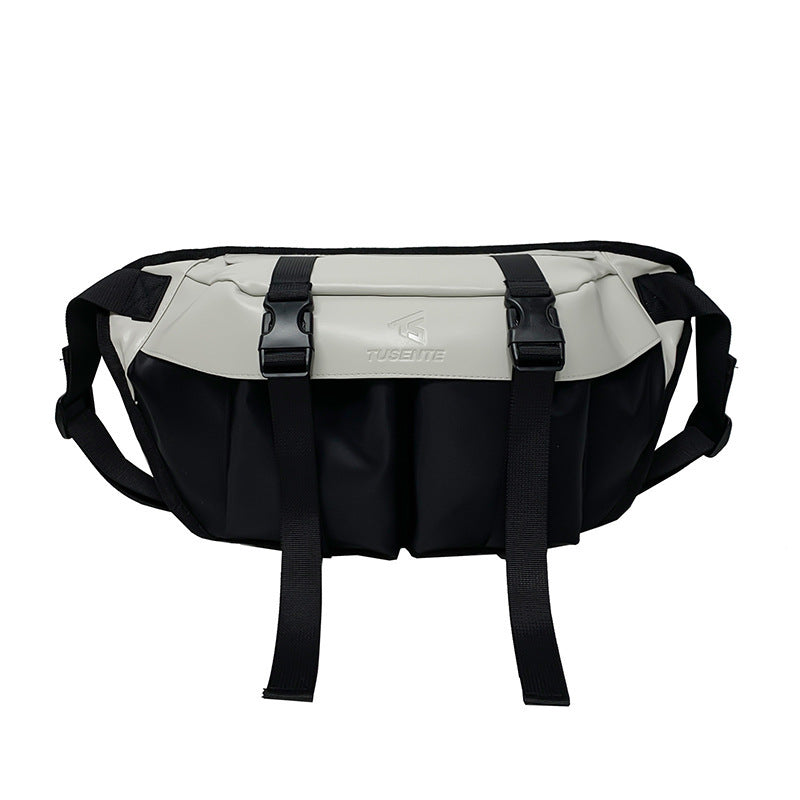Sac bandoulière grande capacité homme – Style workwear japonais casual et fonctionnel