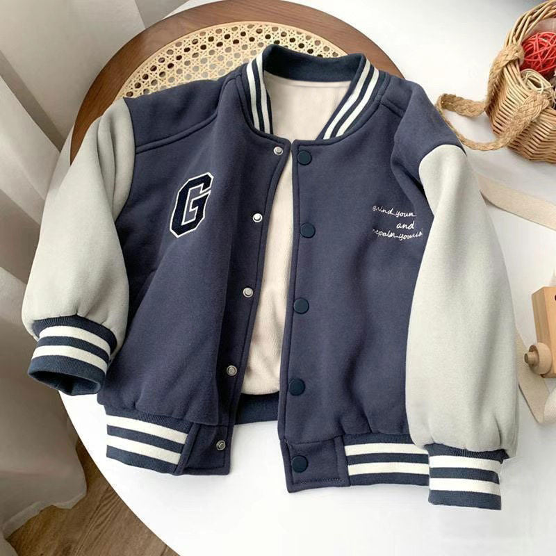 Veste automne style coréen pour bébé – Élégance et confort