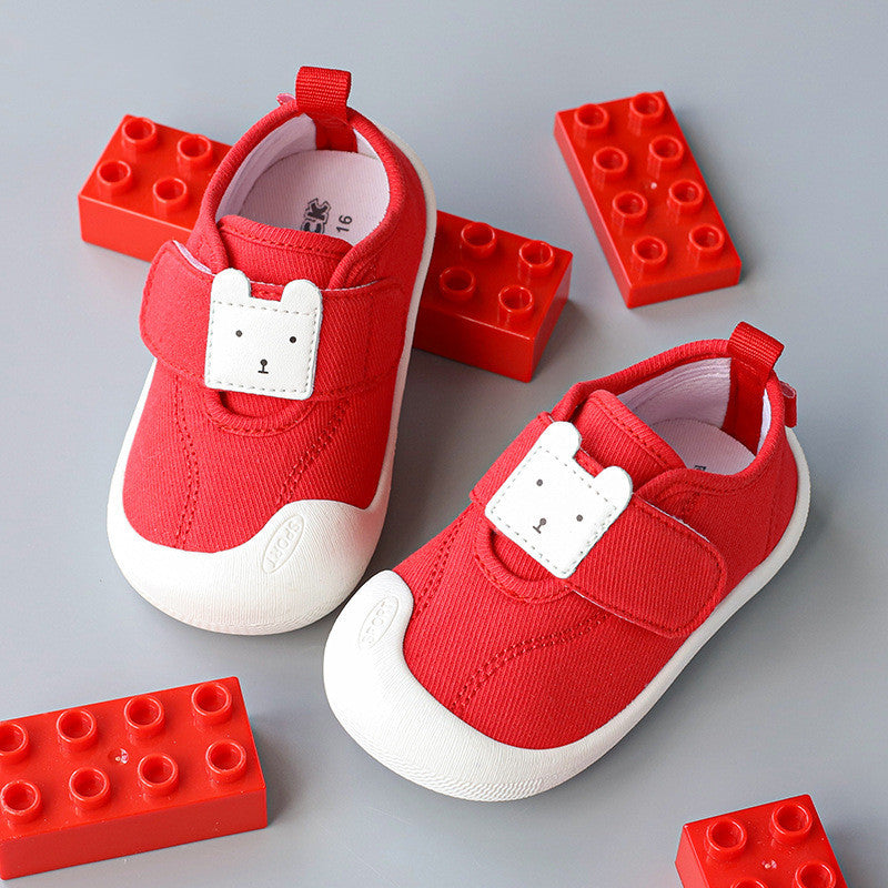 Chaussures en tissu coton pour bébé et tout-petit – Souples, respirantes et antidérapantes