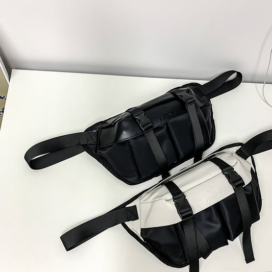 Sac bandoulière grande capacité homme – Style workwear japonais casual et fonctionnel