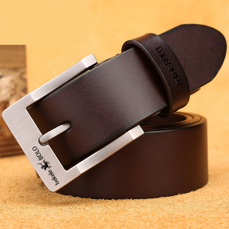 Ceinture homme à boucle à ardillon – Simple, élégante et polyvalente