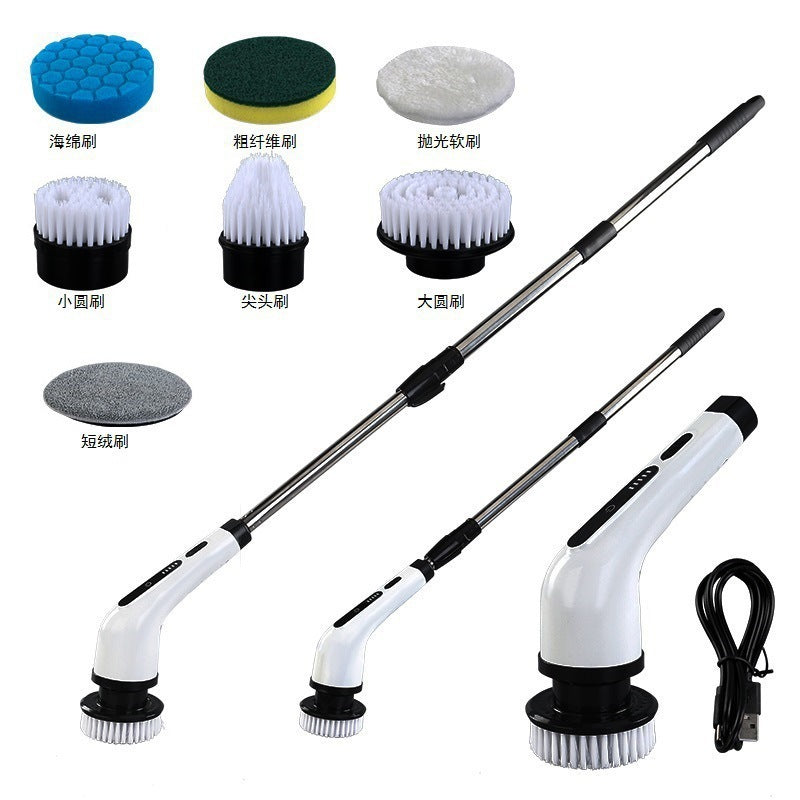 Brosse de Nettoyage Électrique Étanche – Rechargeable, Multifonction et Puissante