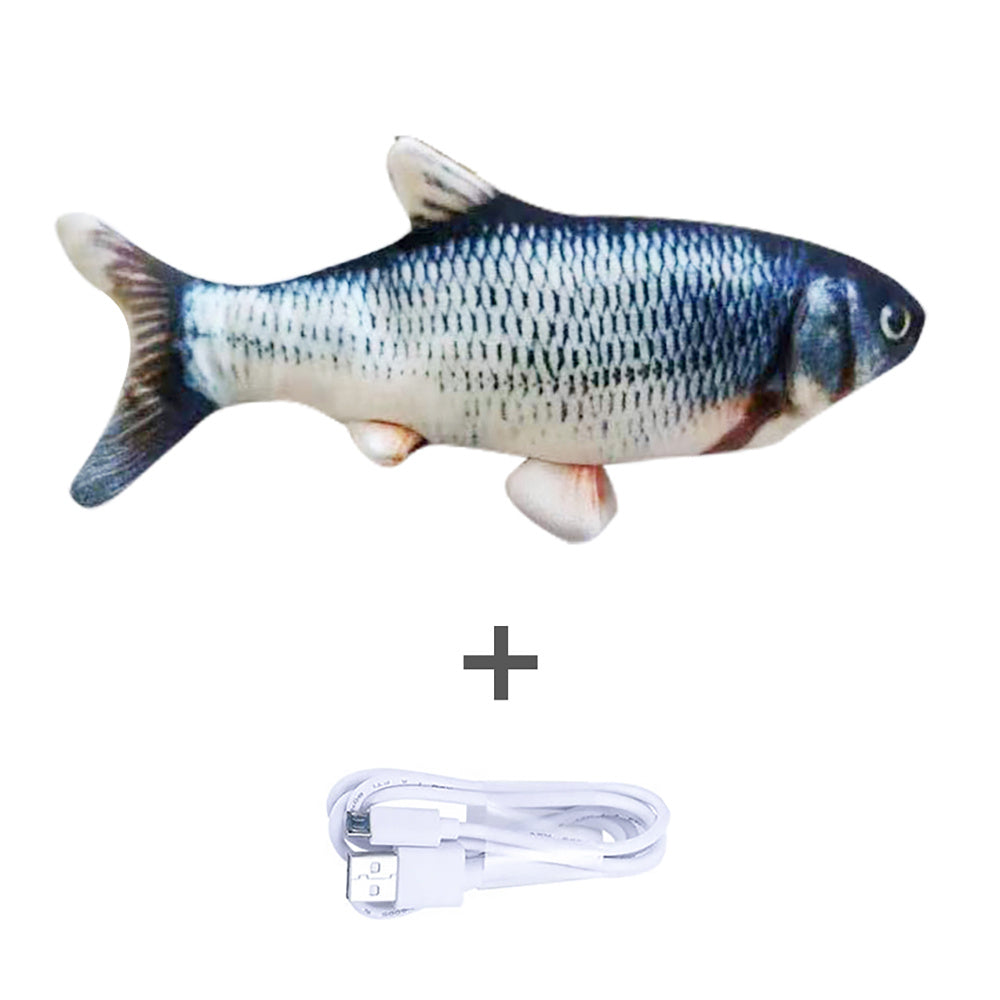 Jouet Poisson Électrique Sautillant – Version sans Catnip