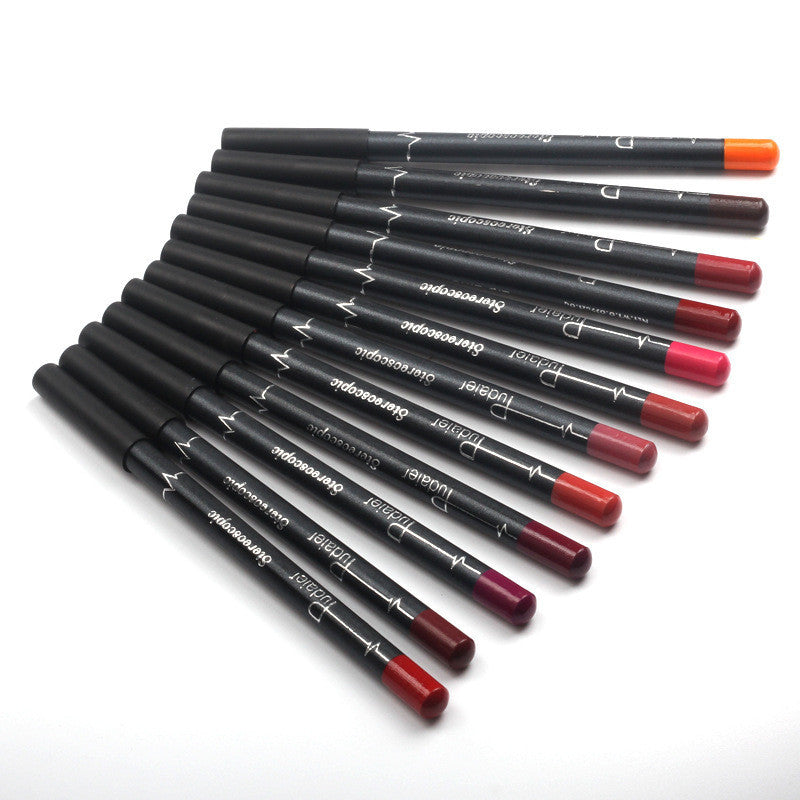 Waterproof Non-Marking Matte Velvet Lipstick Pen – Crayon à Lèvres Mat et Velouté