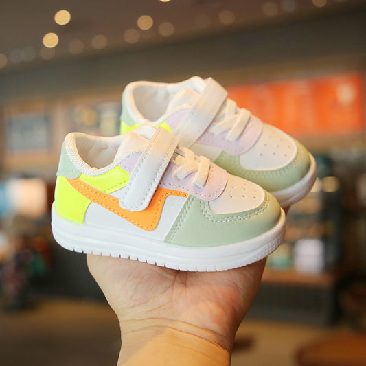 Sneakers coréennes pour enfants – Maille respirante, semelle souple