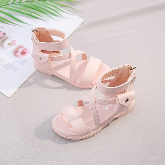 Chaussures de princesse à semelle souple pour filles – Élégantes et confortables pour l'école