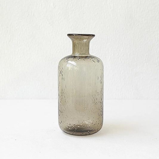 Vase en verre à bulles – Élégance artisanale pour votre intérieur