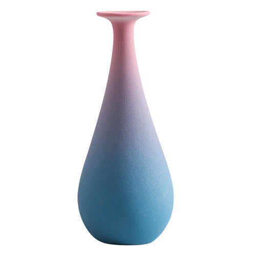 Vase en céramique style nordique moderne – Décoration élégante pour chambre, salon ou bureau