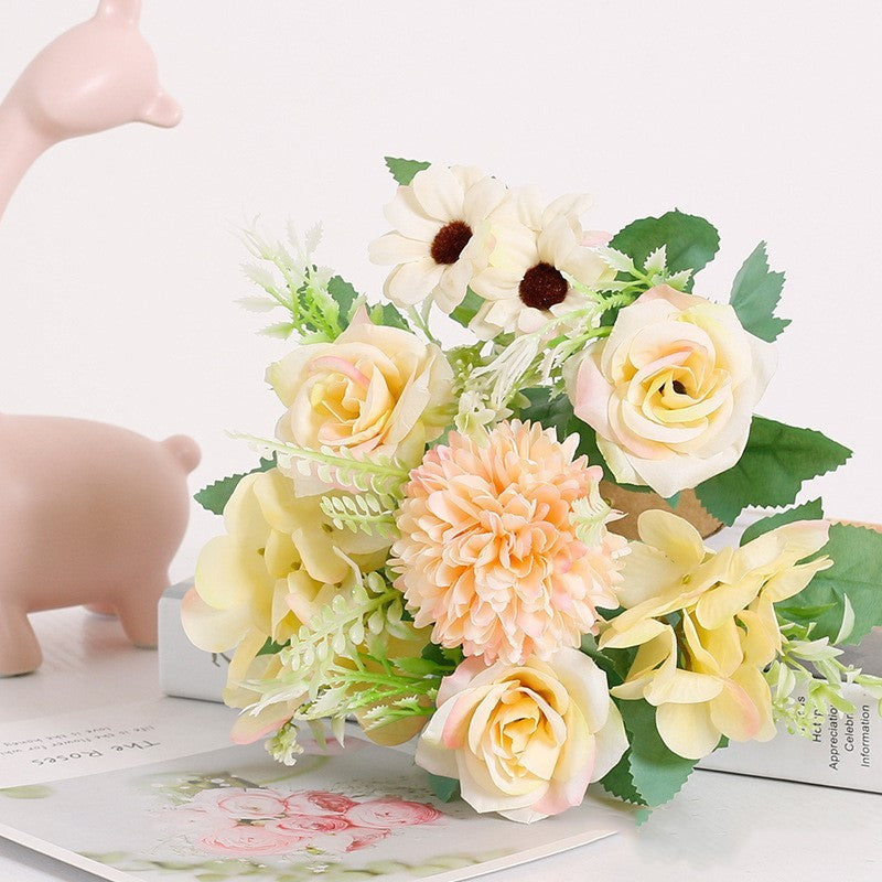 Bouquet de Mariage Simulé Style Nordic INS – Décoration Florale Élégante