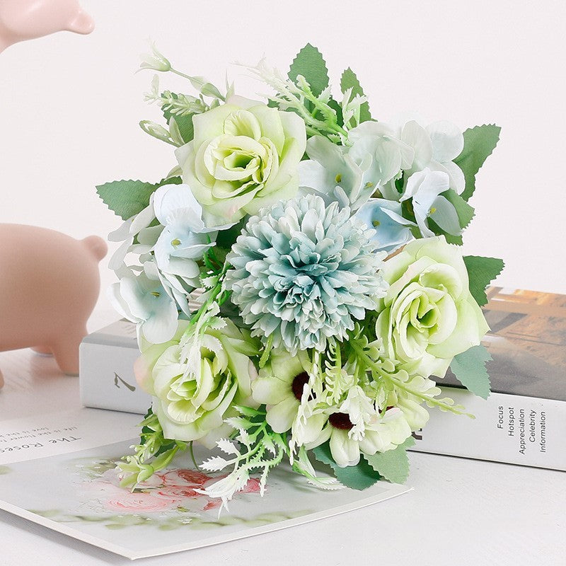 Bouquet de Mariage Simulé Style Nordic INS – Décoration Florale Élégante