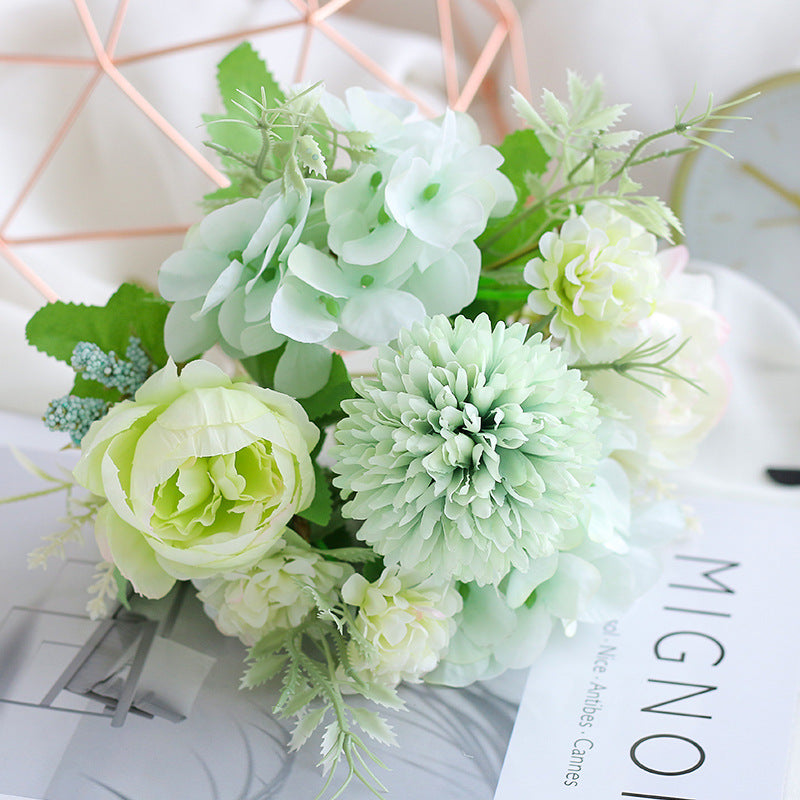 Bouquet de Mariage Simulé Style Nordic INS – Décoration Florale Élégante