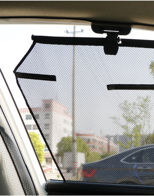 Rideaux automatiques rétractables pour voiture – Pare-soleil avec levage de vitre