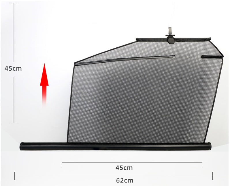 Rideaux automatiques rétractables pour voiture – Pare-soleil avec levage de vitre