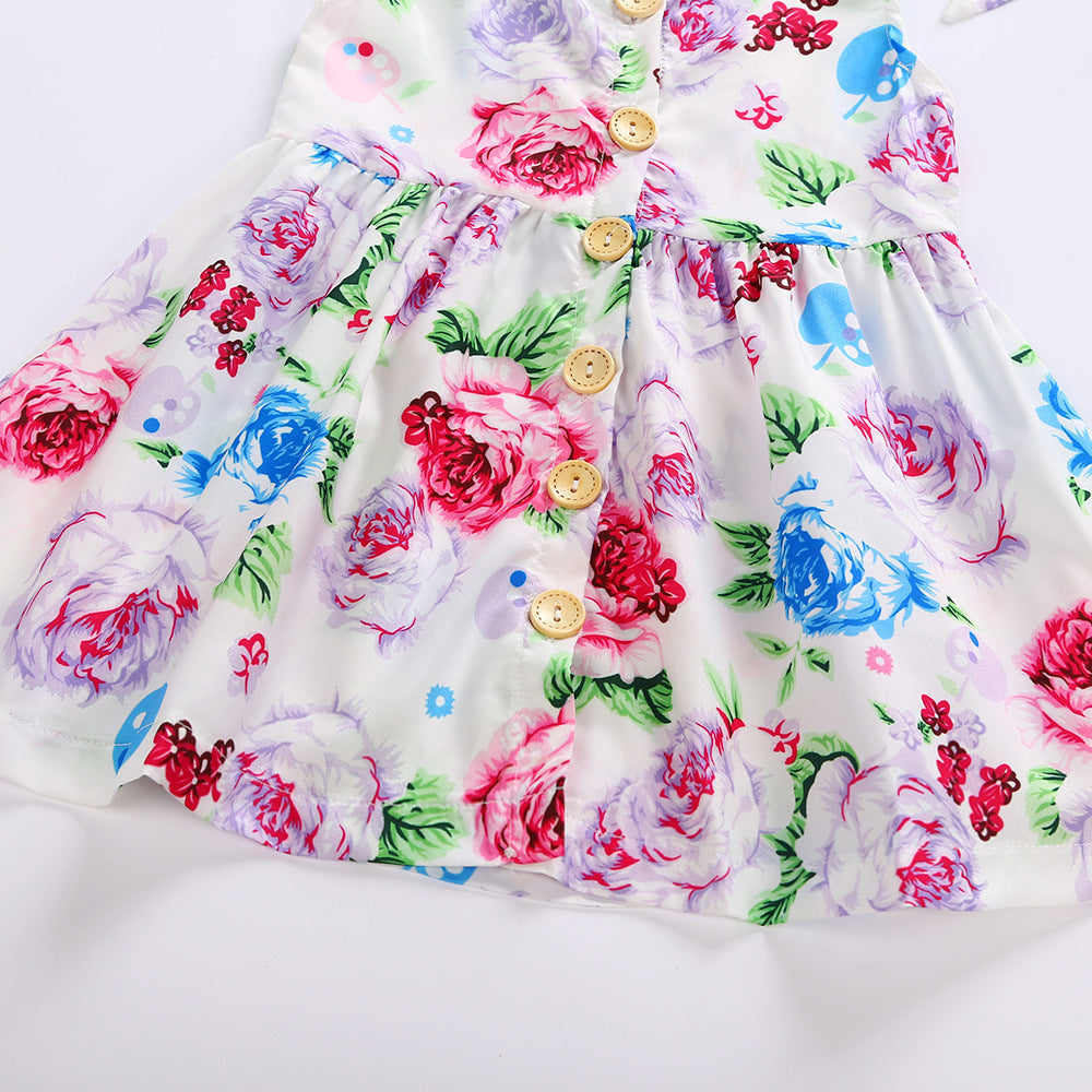 Robe de princesse bébé fille – Robe élégante et confortable pour cérémonie