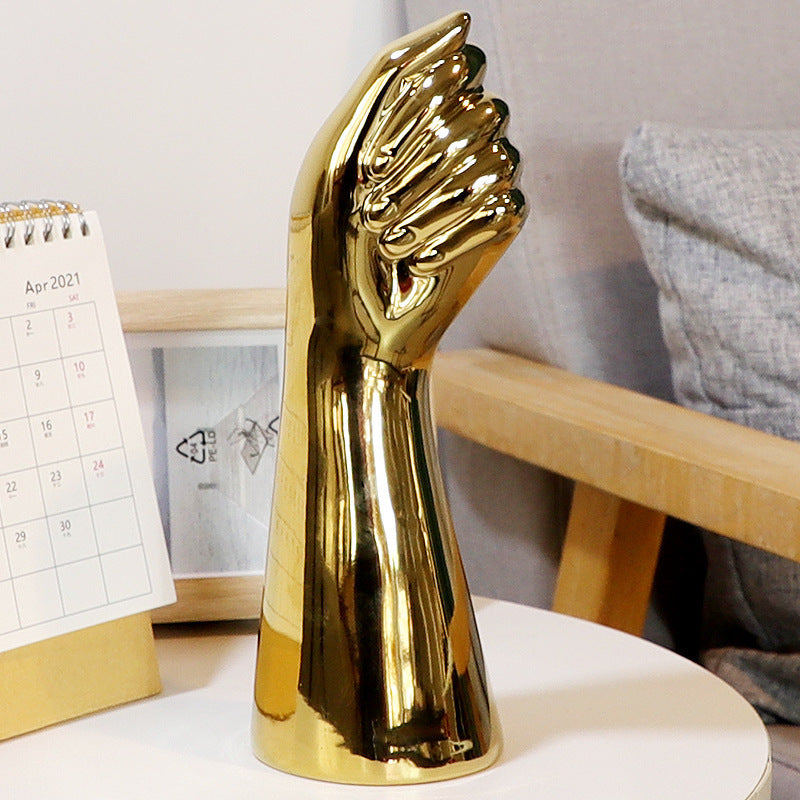 Vase en céramique décoratif – Artisanat moderne pour salon ou bureau