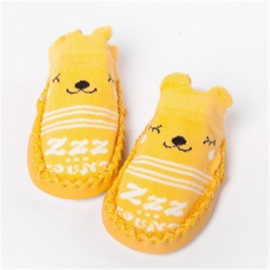 Chaussons‑chaussettes antidérapants bébé – Confort, sécurité et douceur