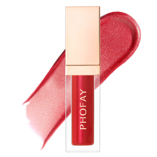 Gloss Ultra‑Shiny PHOFAY – Effet miroir hydratant