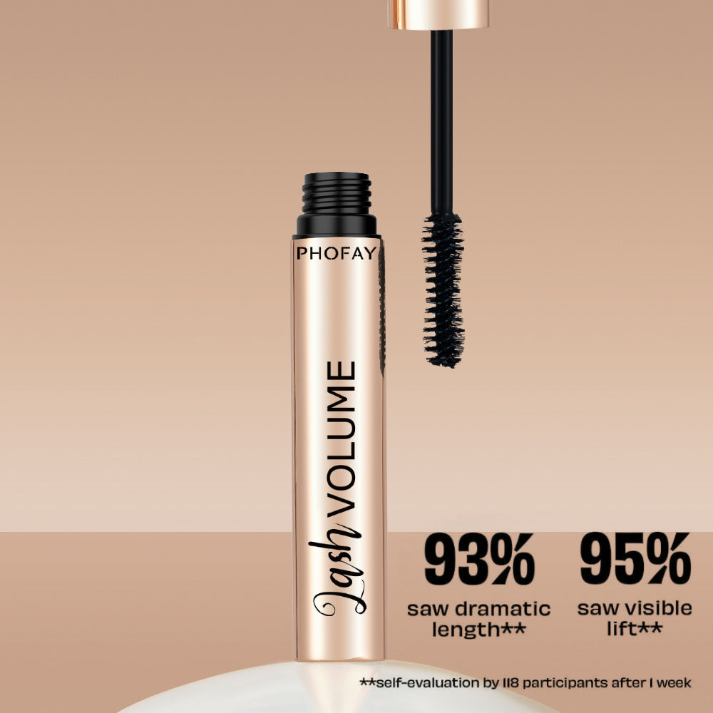 Mascara Volumisant PHOFAY – Volume, Recourbement & Allongement