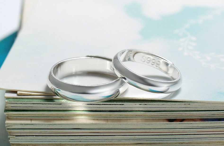 Bague Homme en Argent Massif – Design Simple et Brillant