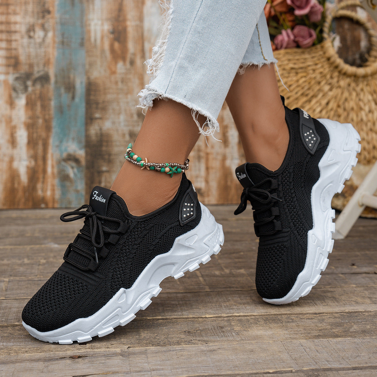 Chaussures Flyknit respirantes – sport & casual femme