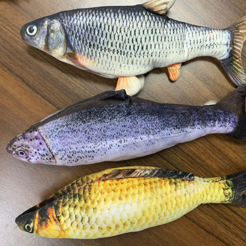 Jouet Poisson Électrique Sautillant – Version sans Catnip