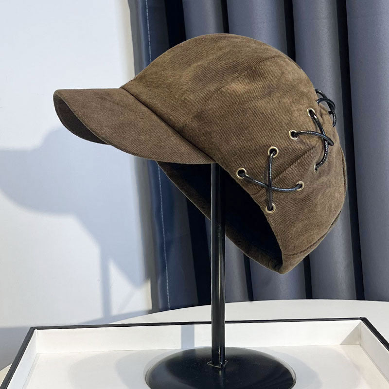 Casquette gavroche unisexe – petit panneau casual