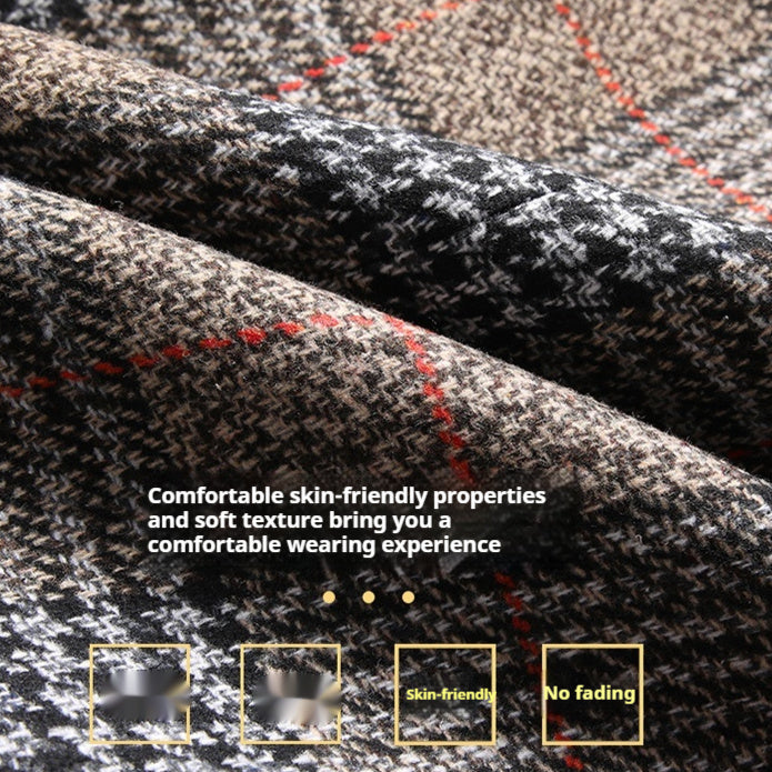 Costume homme haut de gamme – Style élégant automne-hiver pour homme mature