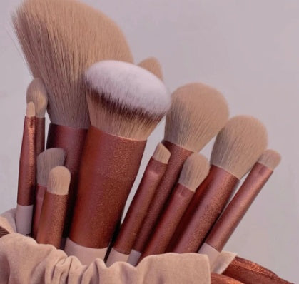 Set de 13 pinceaux de maquillage