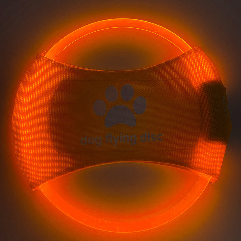 Disque Volant Lumineux pour Chien – Jouet Interactif LED pour Jeux Nocturnes