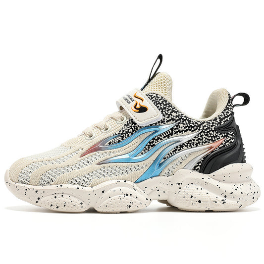 Baskets mesh vintage pour garçons – Stylées, respirantes et confortables