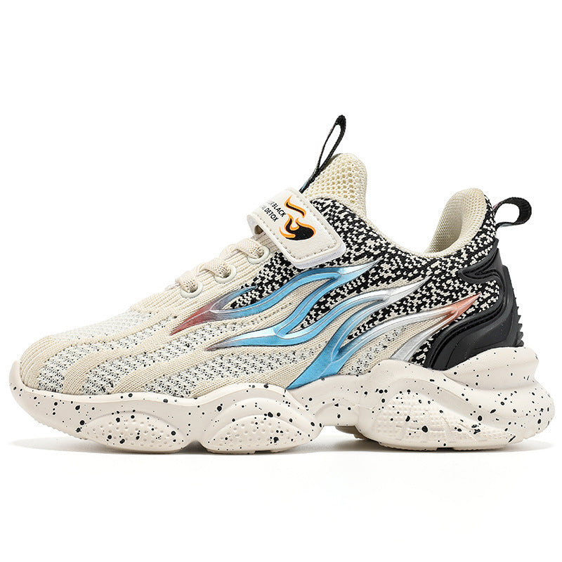 Baskets mesh vintage pour garçons – Stylées, respirantes et confortables