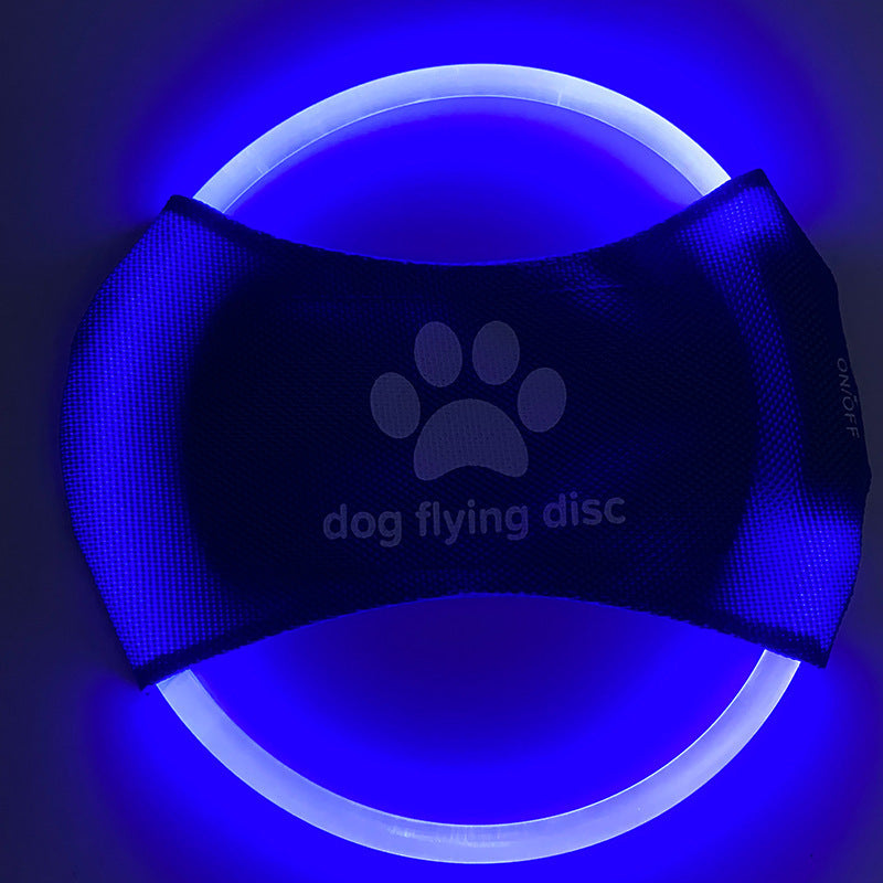 Disque Volant Lumineux pour Chien – Jouet Interactif LED pour Jeux Nocturnes