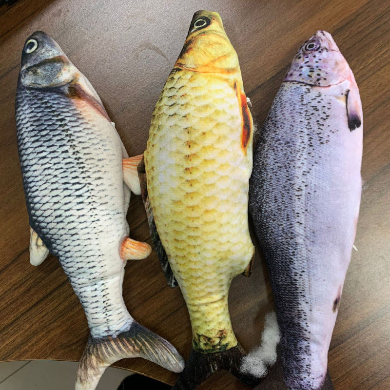 Jouet Poisson Électrique Sautillant – Version sans Catnip