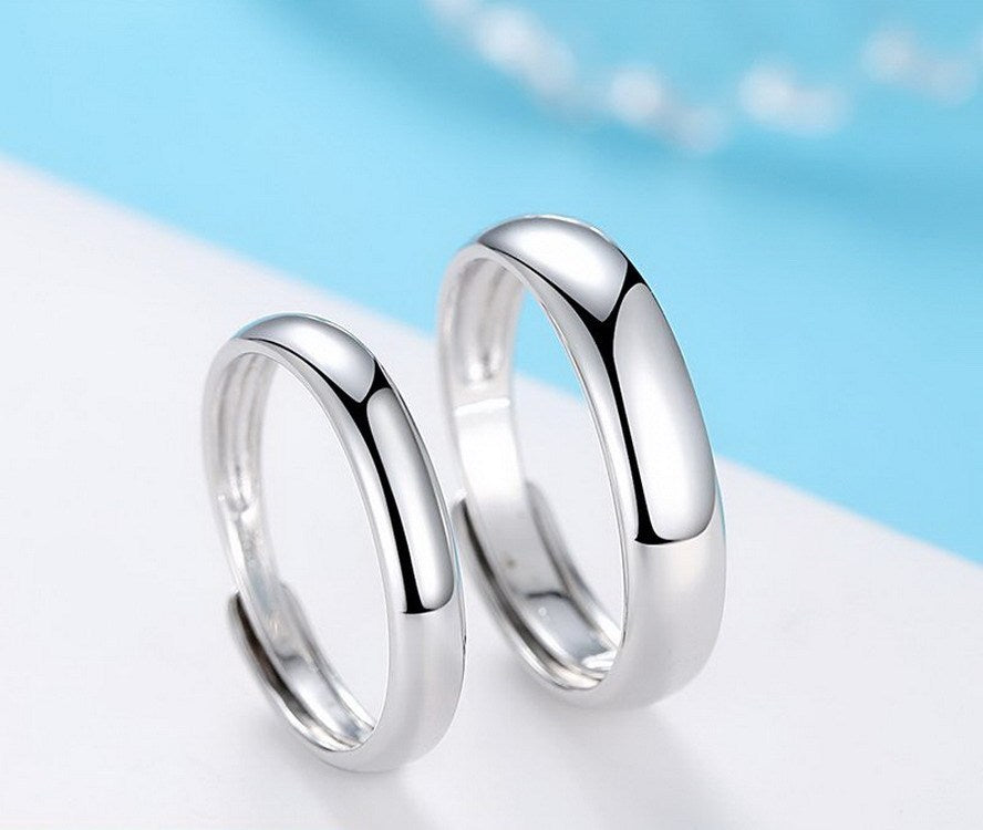 Bague Homme en Argent Massif – Design Simple et Brillant