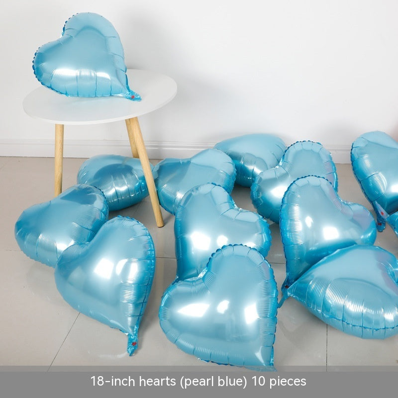 Ballon en Aluminium en Forme de Cœur 520 – Décoration de Mariage et Anniversaire