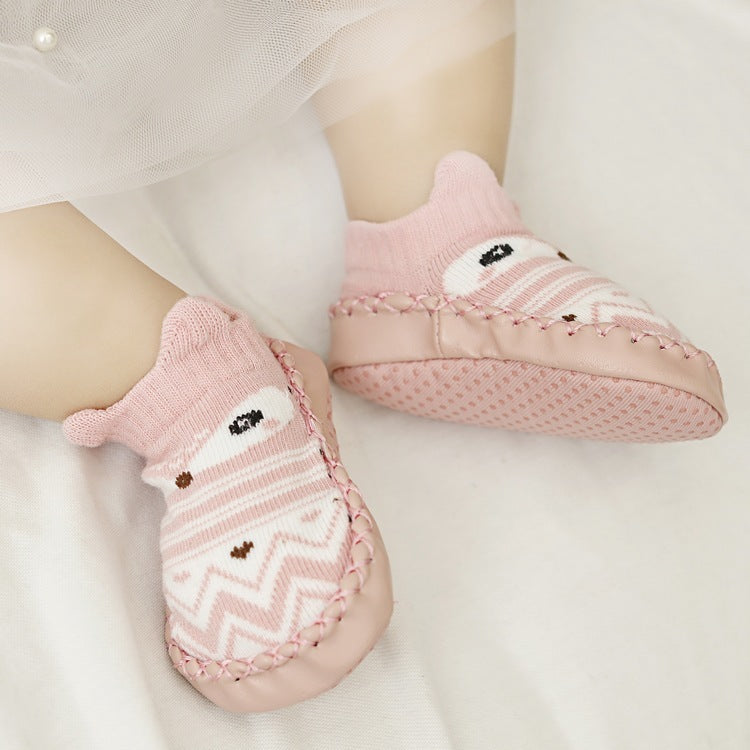 Chaussons‑chaussettes antidérapants bébé – Confort, sécurité et douceur