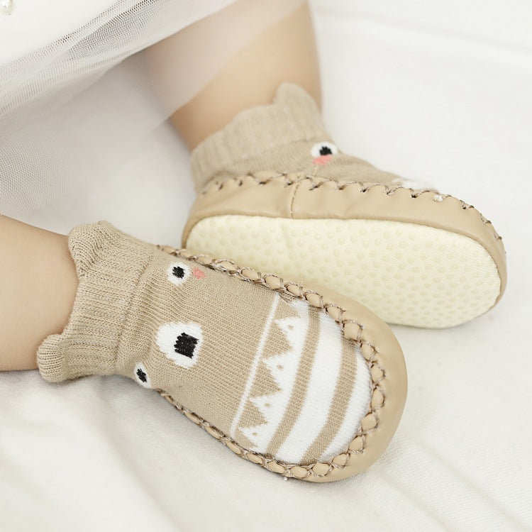 Chaussons‑chaussettes antidérapants bébé – Confort, sécurité et douceur