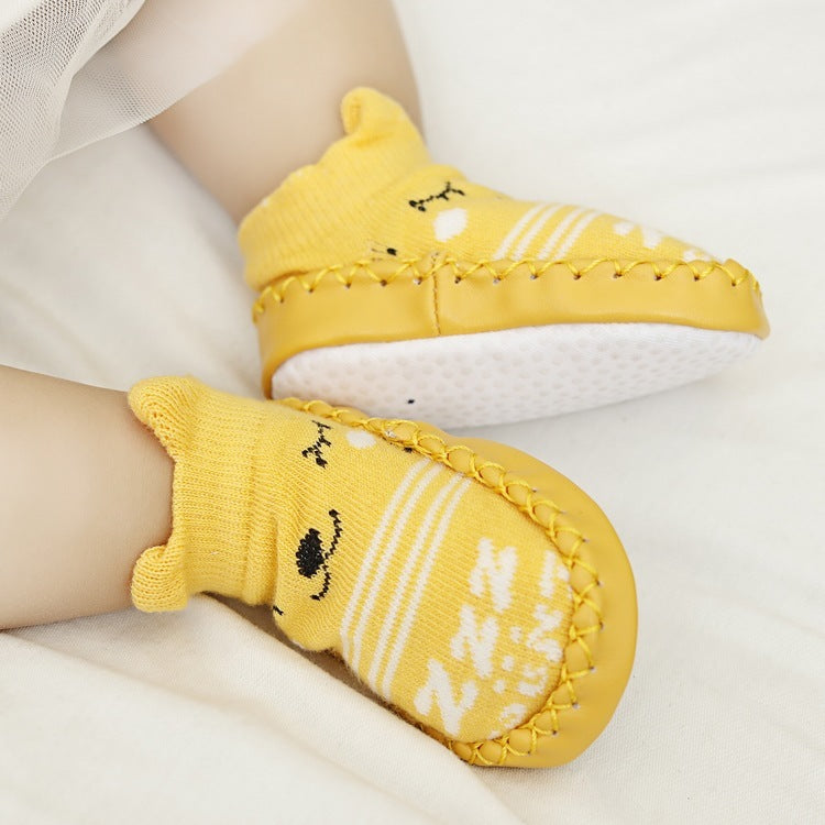 Chaussons‑chaussettes antidérapants bébé – Confort, sécurité et douceur
